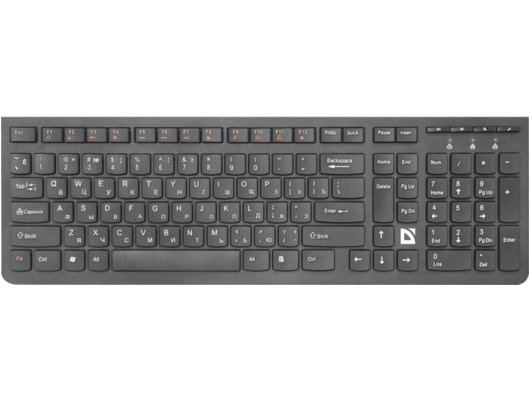 Клавиатура беспроводная Defender UltraMate SM-535 RU черный